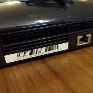 PS3 本体、コントローラー２個、ソフト9本の画像