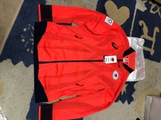 【アシックス】東京オリンピック ジャパンチーム 公式 ジャケット L / ポディウム 日本代表 ユニフォーム ジャージ ASICS オリンピック