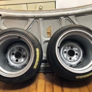 鉄チン加工　10J 12J  CR88  旧車　　レーシングタイ...