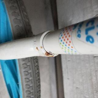 一輪車　小学校高学年　使用品　スタンドつきの画像