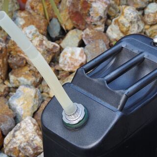 【アストロプロダクツ】ガソリン携行缶 20L(取扱説明書あり/塗装加工品)の画像