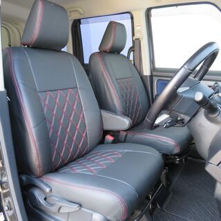 ★新品シートカバー　ナビ　バックカメラ　両側電動スライドドア付きルーミーカスタム★の画像