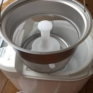 未使用　YAMAMOTO　Bisen(美鮮) YE-RC41W 　山本電機 Rice Cleaner ホワイト 家庭用　精米機の画像
