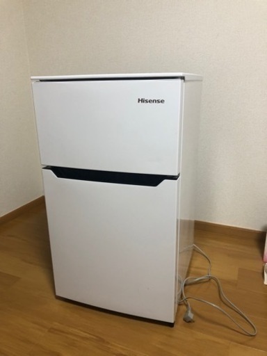 冷蔵庫　Hisense HR-B95A 2ドア冷凍冷蔵庫