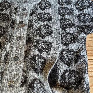 カーディガン🎉グレー・ブラック🌹の画像