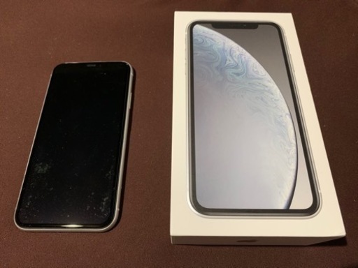 iPhoneXr 64G ホワイト　中古　SIMフリー
