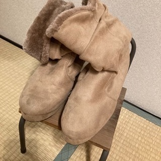 ファーブーツ　24.5相当の画像