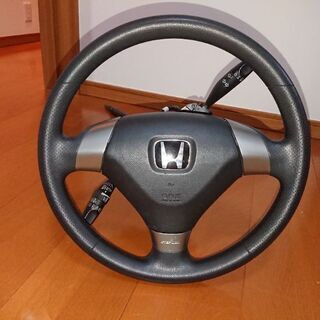 ホンダ ステップワゴン スパーダ RF5 純正ステアリング エア...