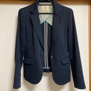 【差し上げます】ジャケット ネイビーの画像