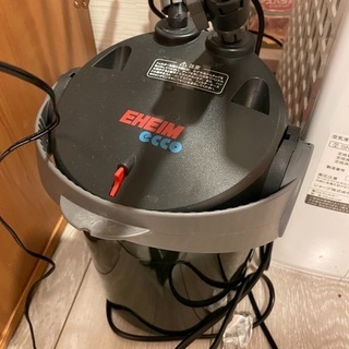 キャンセルの為再出品　90センチ　ガラスオーバーフロー水槽一式　の画像