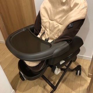 値下げしました！【ハイローチェア】コンビ ハイ&ロースウィングラック