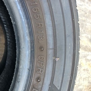 ADバン　夏タイヤ４本セット　ヨコハマ　165R 13インチ　6PR　LT　バン用タイヤの画像