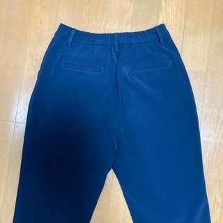 【差し上げます】アンクルパンツ ネイビー PLSTの画像