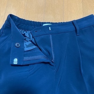 【差し上げます】アンクルパンツ ネイビー PLSTの画像