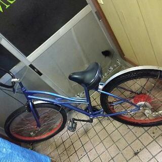 ご覧の通りなかなか珍しい自転車です