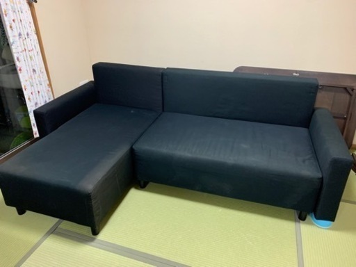 お話し中IKEA ソファーベッド