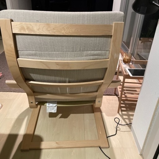 IKEA 1人用ソファーPOANG