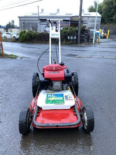 発送しません 現物確認歓迎 初期不良対応OK ナイフ新品 整備済 小回りが効く オーレック OREC FLEXMOWER 自走式 草刈機 FL500B 前3/後1速