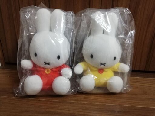 新品未開封　ミッフィーのぬいぐるみ　セキグチ