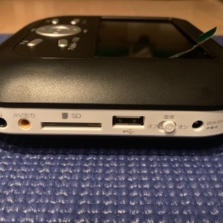 【新品・未使用】コンパクトDVDプレーヤーの画像