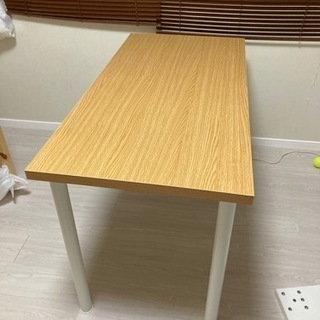 【ほぼ新品】ニトリ　プレフェ　118 天板　ライトブラウンの画像