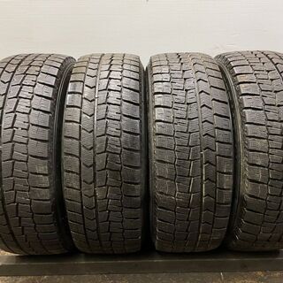 【DUNLOP WINTER MAXX WM02 215/60R16】スタッドレス【社外ホイール 16インチ 6.5J5HPCD114.3+55】バリ溝 オデッセイ等　(MTA185) クレジットカード QRコード決済可能の画像