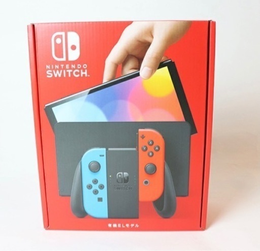 【新品】10/17のみ　Nintendo Switch(有機ELモデル) Joy-Con(L) ネオンブルー/(R) ネオンレッド