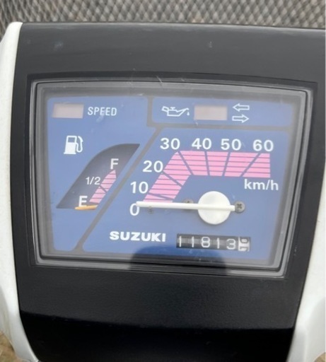 46.  スズキ　スーパーモレ　原付　バイク　50cc   車体