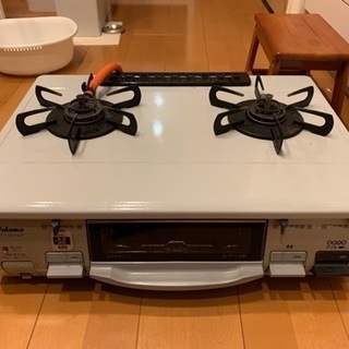パロマ　フラットトップ　ガスコンロ　プロパン　2口