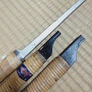 のこぎりの柄の画像