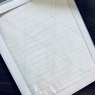 未使用　麻入り　高級蚊帳生地使用おふとんぱっどの画像