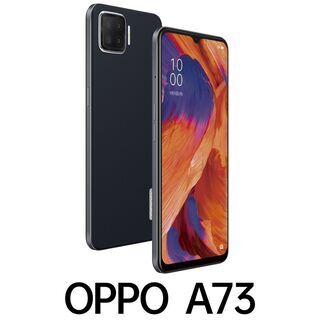 【新品未使用】OPPO（オッポ）OPPO A73 -ネービーブル...