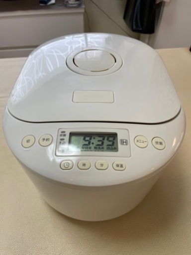 無印良品5.5合炊きIH炊飯器