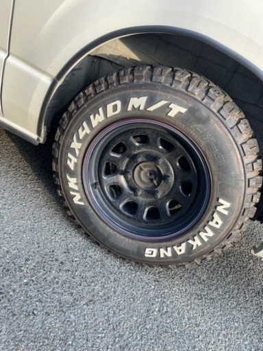 ハイエース　タイヤ　マッドタイヤ　ディトナ　4本　15インチ　激安出品