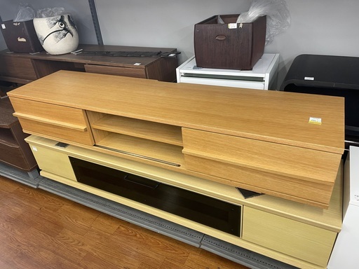 野田産業　テレビボード　ナチュラル