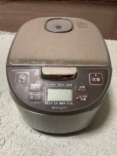 値下げしました！ジャー炊飯器 5.5合タイプ　KS-S10E-S シルバー系
