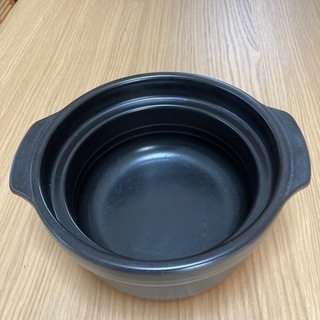 ハリオ　ふたがガラスのご飯釜の画像