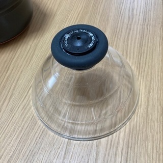 ハリオ　ふたがガラスのご飯釜の画像