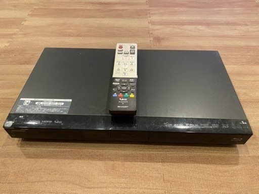 SHARP シャープ AQUOS BD-S520 ブルーレイHDD/BDレコーダー(リモコン B-CASカード付き)