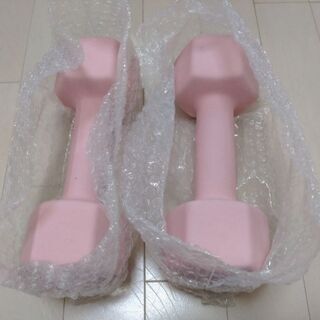 【取引中】【新品未使用】カラーダンベル5kg