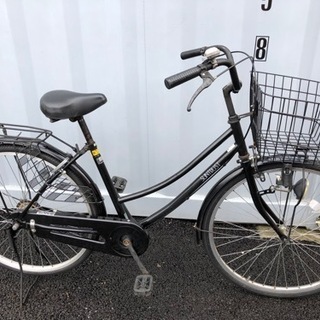No.222【ノーマルライト,変速なし】★激安★ 中古自転車 ママチャリ  26インチ 軽整備済み 安い 防犯登録 町田市 麻生区 神奈川の画像