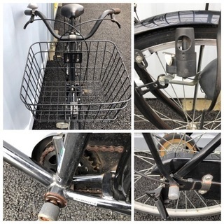 No.222【ノーマルライト,変速なし】★激安★ 中古自転車 ママチャリ  26インチ 軽整備済み 安い 防犯登録 町田市 麻生区 神奈川の画像