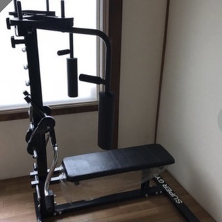 筋トレマシン　SUPER GYM ベンチプレス　フライトレーニン...
