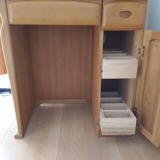 大塚家具　三面鏡　ドレッサー　鏡台の画像