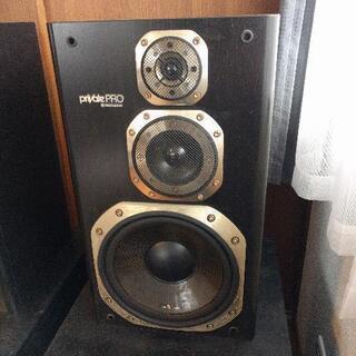 最終値下げ！PIONEER privatePRO ペア 木製スタンド付きの画像