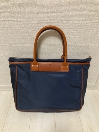 ★新品未使用★フェリージ Felisi 8637 ナイロン×レザー トートバッグ