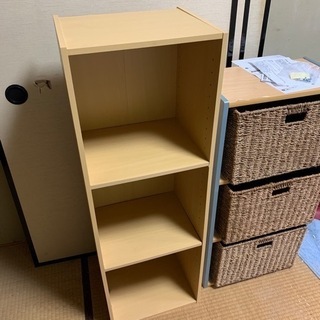 カラーボックス　2つセットの画像
