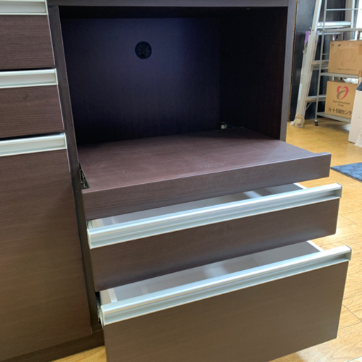 ⭐️モダンStyle⭐️大川家具 近藤産業 2面レンジボード