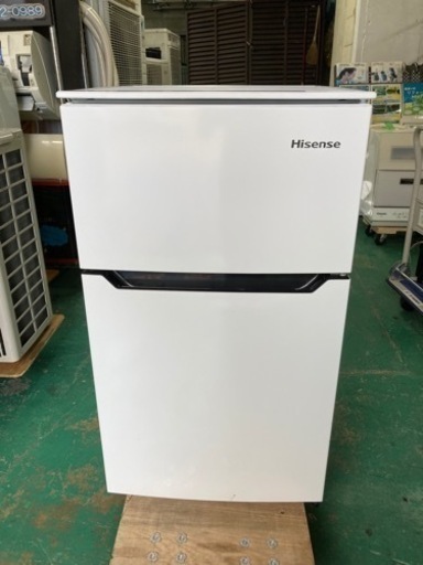 A1074 美品　ハイセンス　冷凍冷蔵庫　2018年　93L　