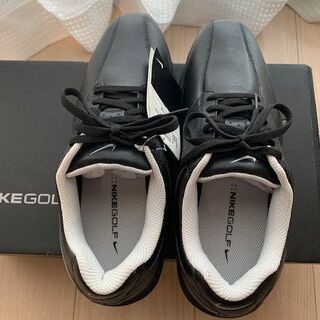 新品未使用品　NIKE　ナイキゴルフシューズ（靴）　25.0cm　6000円の画像